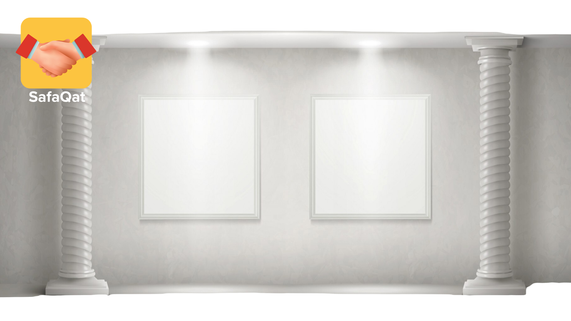 اعمدة خشبية ديكورية